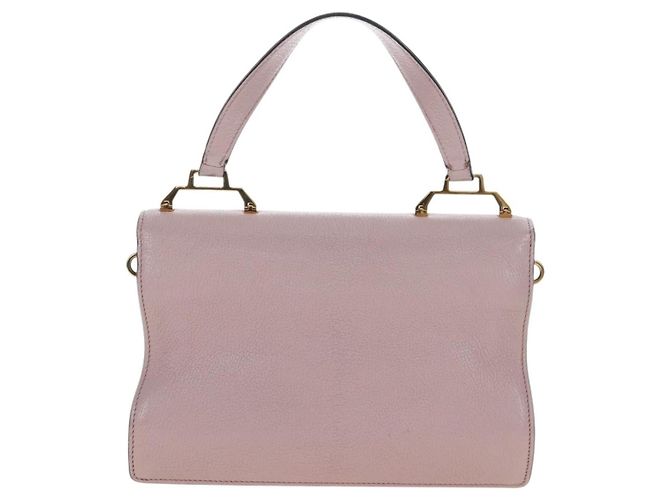 Miu Miu Logo Flap Leather Small - vista 2