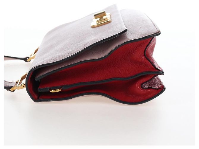 Miu Miu Logo Flap Leather Small - vista 3
