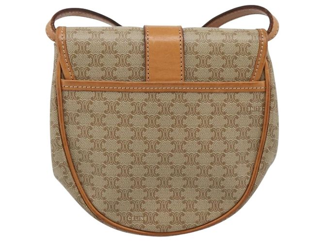 Céline Celine Vintage Macadam Canvas and Leather - vue 2