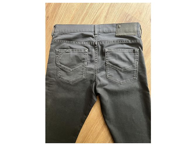 Zadig & Voltaire Jeans Preto Algodão e Elastano - vista 4