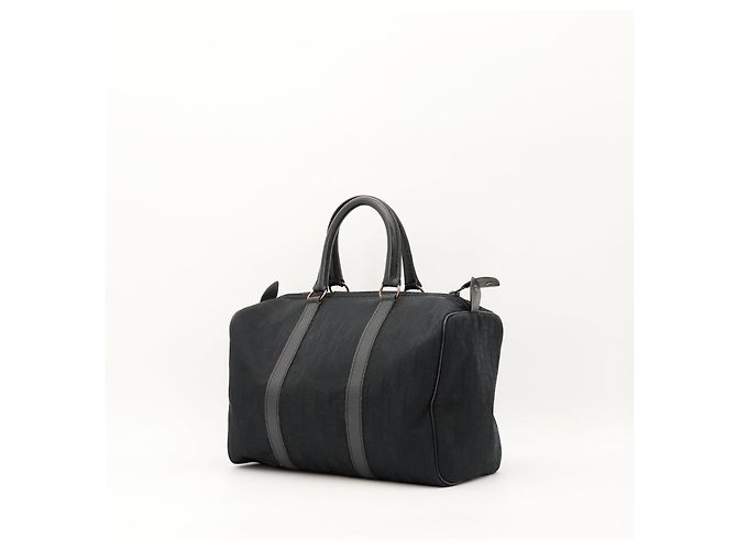 Bolsa Boston Christian Dior Monogram Canvas Black - vista 2
