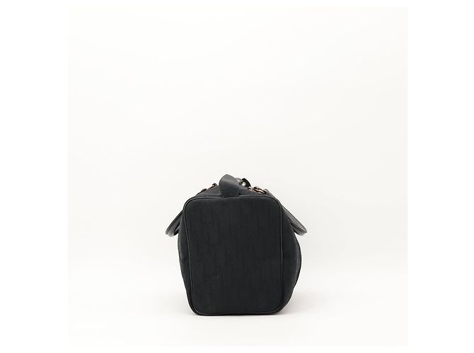 Bolsa Boston Christian Dior Monogram Canvas Black - vista 5