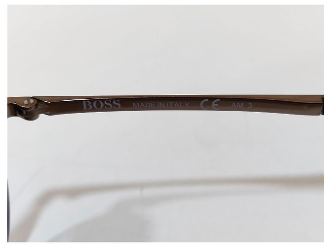 Hugo Boss Occhiali da sole aviator metallo marrone - vista 5