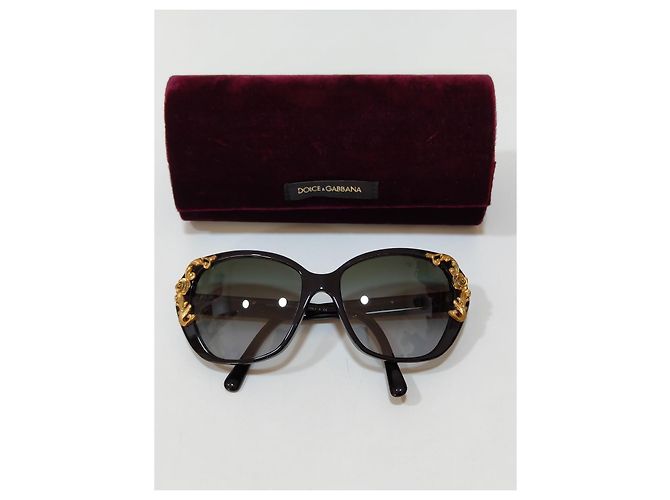 Dolce & Gabbana DG4167 Sonnenbrille Gold Schwarz - Ansicht 2