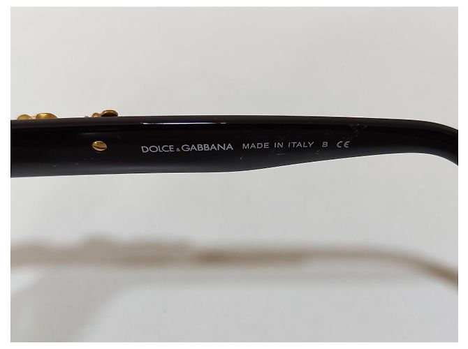 Dolce & Gabbana DG4167 Sonnenbrille Gold Schwarz - Ansicht 6