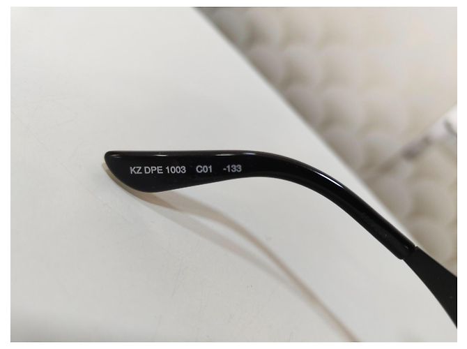 Kenzo Occhiali da Sole in Metallo e Plastica Nera - vista 11