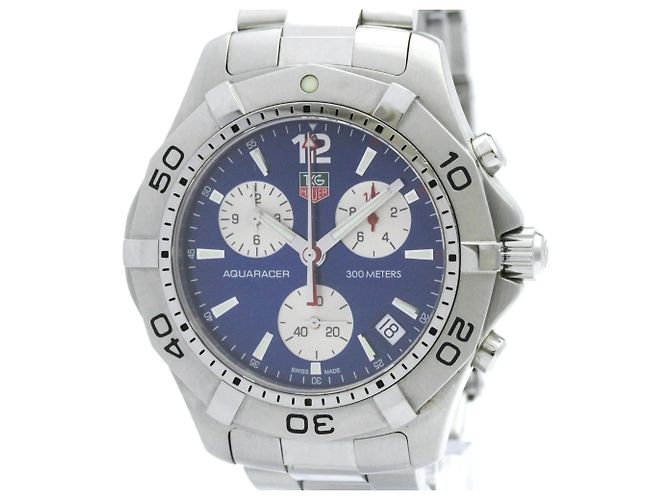 Tag Heuer Aquaracer Chronograph Quartz Stainless Steel 42 - vista 4