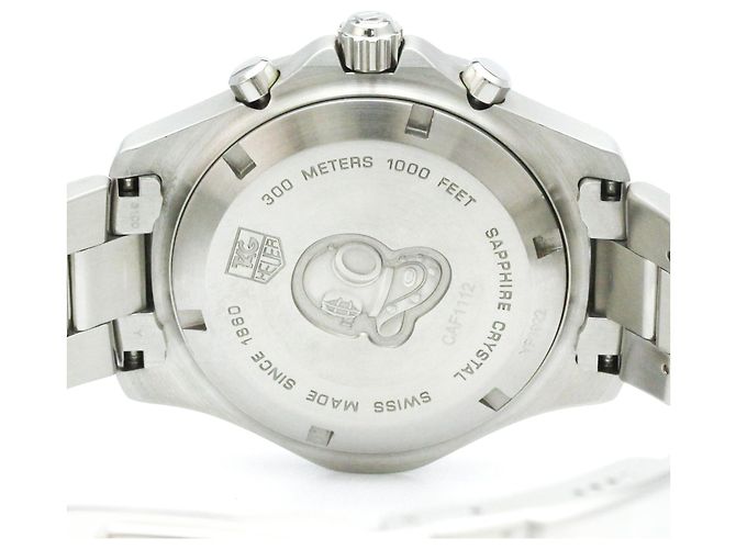 Tag Heuer Aquaracer Chronograph Quartz Stainless Steel 42 - vista 6