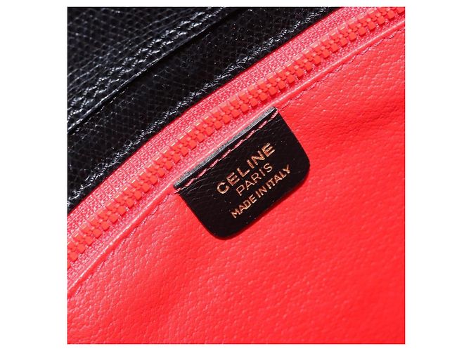 Céline Celine Vintage turn lock shoulder Leather - Ansicht 6