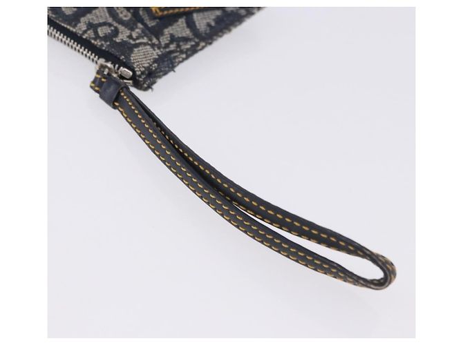 Pouch Christian Dior A5 in tela Oblique - vista 7