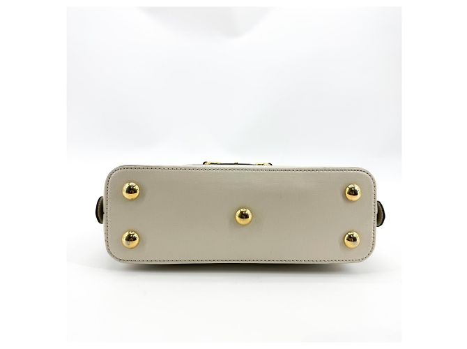 Gucci Horsebit 1955 Top Handle GG Canvas with Leather Mini - vista 5