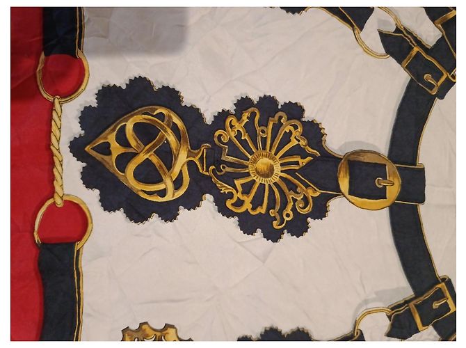 Hermès Cuivreries Silk Scarf - view 11