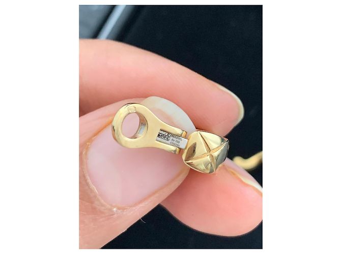 Brincos Chanel Coco Crush Yellow Gold - vista 5