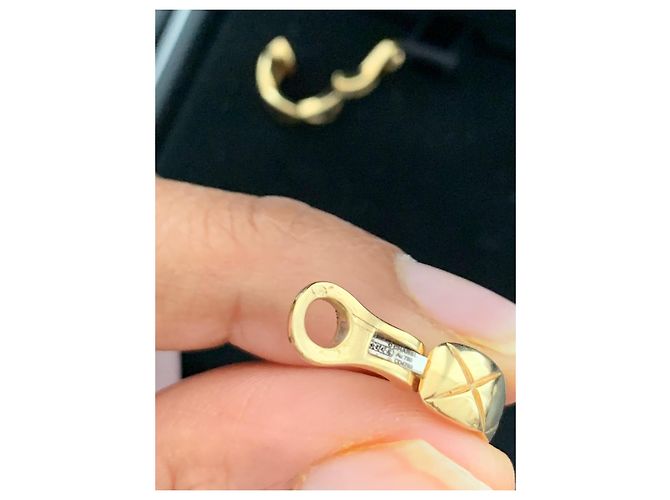 Brincos Chanel Coco Crush Yellow Gold - vista 6
