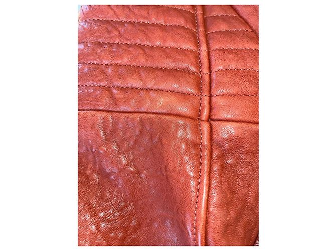 Hôtel Particulier Rote Lederjacke Perfecto - Ansicht 10