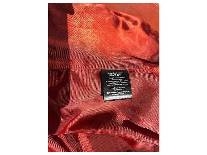 Hôtel Particulier Rote Lederjacke Perfecto - Ansicht 8