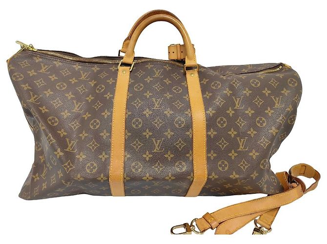 Louis Vuitton Keepall Bandouliere Monogram Canvas 60 - vista 2
