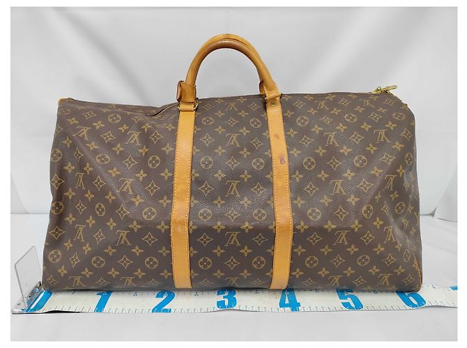 Louis Vuitton Keepall Bandouliere Monogram Canvas 60 - vista 3