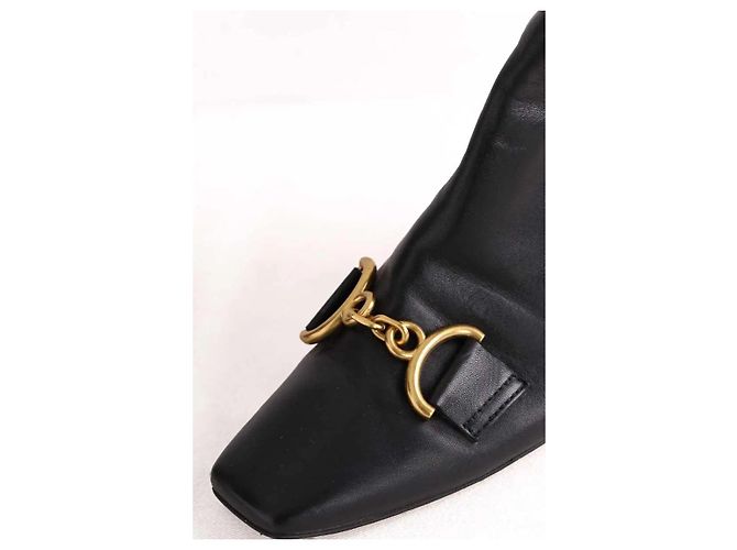 Botas de cuero negras con hebilla Lk Bennett - vista 5