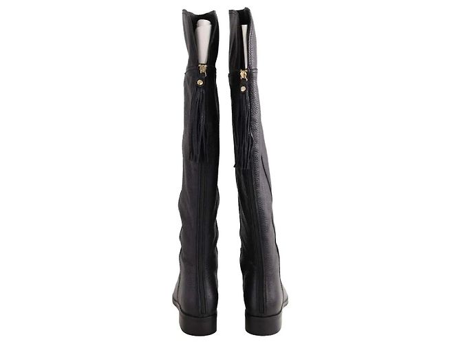 Botas de couro pretas Lk Bennett - vista 2