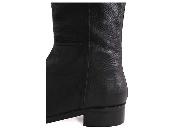 Botas de couro pretas Lk Bennett - vista 5