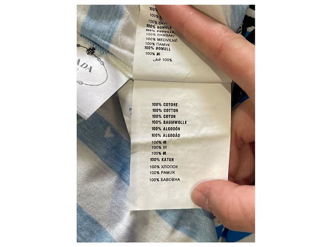 Vestido Prada azul T.XS - vista 10