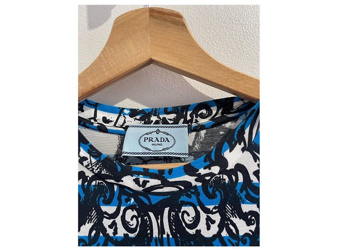 Vestido Prada azul T.XS - vista 7