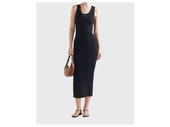 Prada Kleid dunkelblau T.36 - Ansicht 2