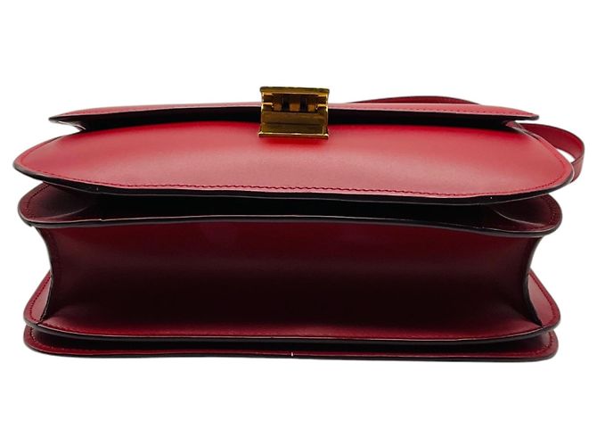 Céline Bolso de hombro Celine Red Classic Box Calfskin Leather - vista 4