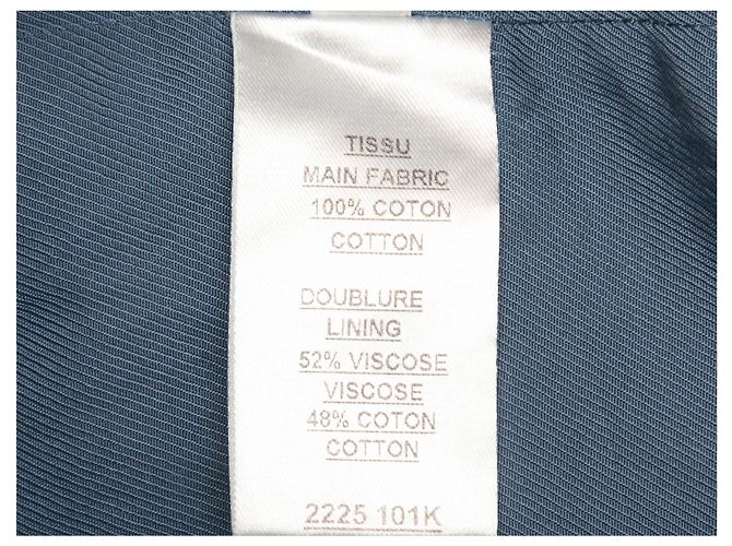 Balmain Steppjacke aus Denim Light Wash Größe FR 40 - Ansicht 6