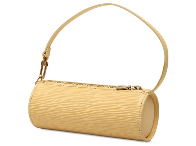 Louis Vuitton Epi Pochette Papillon Handtasche Gelb - Ansicht 2