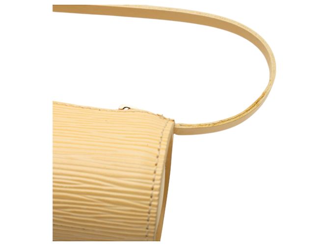 Louis Vuitton Epi Pochette Papillon Handtasche Gelb - Ansicht 6