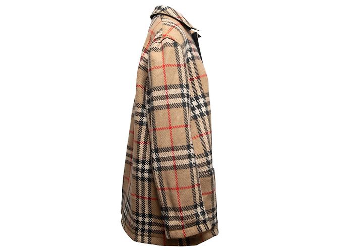 Black & Multicolor Burberry Reversible Jacket Size US L - view 6
