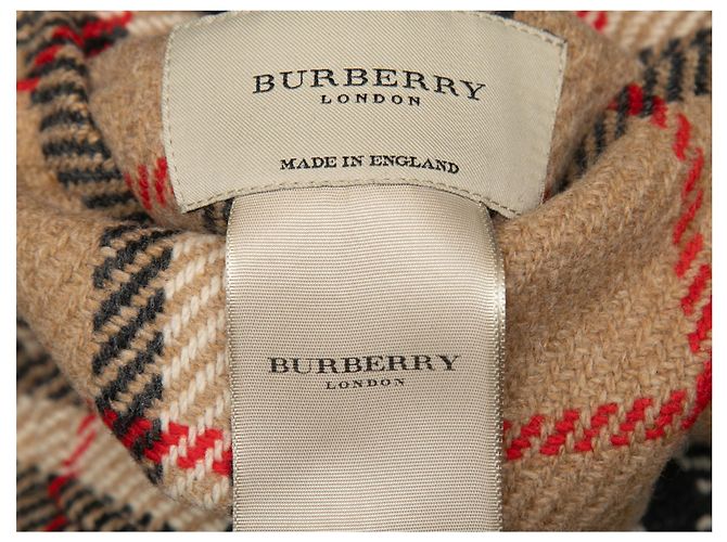 Black & Multicolor Burberry Reversible Jacket Size US L - view 8