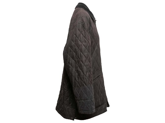 Chaqueta acolchada negra Burberry con forro Nova Check Talla US XL - vista 3