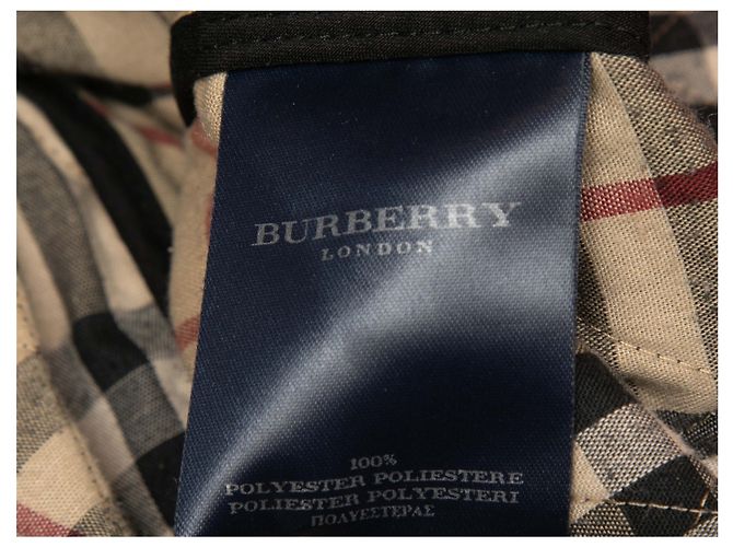 Chaqueta acolchada negra Burberry con forro Nova Check Talla US XL - vista 6