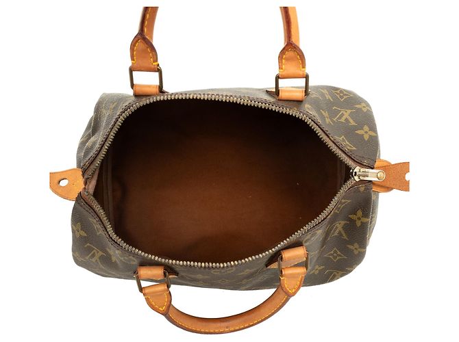 Borsa Boston Louis Vuitton Monogram Speedy 30 Marrone - vista 4