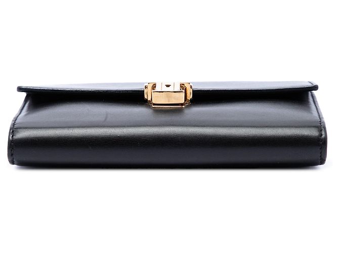 Autre Marque Borsa High School Mini in pelle di vitello liscia nera Saint Laurent - vista 3