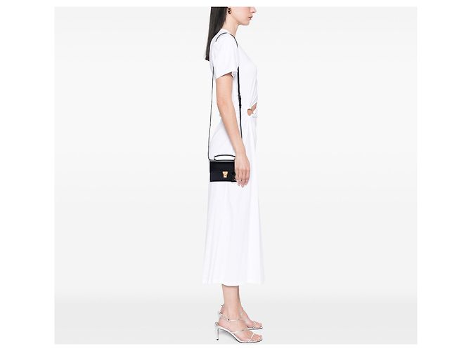 Autre Marque Borsa High School Mini in pelle di vitello liscia nera Saint Laurent - vista 6