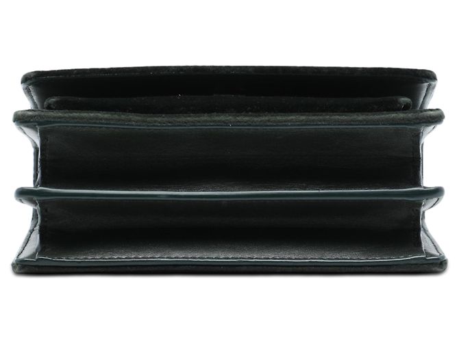 Autre Marque Borsa a tracolla Sunset Small in velluto monogram verde Saint Laurent - vista 3