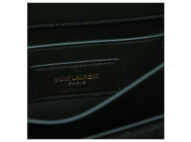 Autre Marque Borsa a tracolla Sunset Small in velluto monogram verde Saint Laurent - vista 5