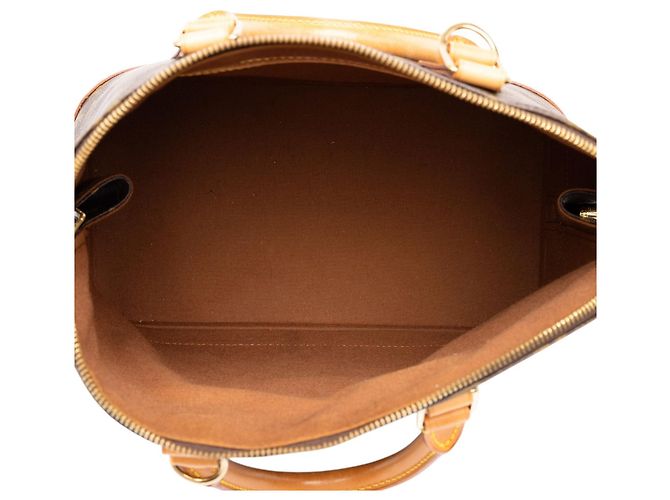 Bolso de mano Louis Vuitton Monogram Alma PM Marrón - vista 4