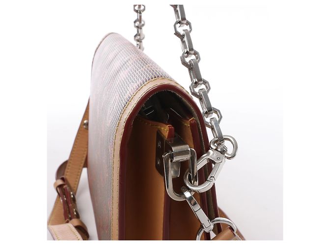 Borsa a tracolla 2Way Louis Vuitton Dauphine MM LV Pop Monogram in marrone M55452 - vista 4