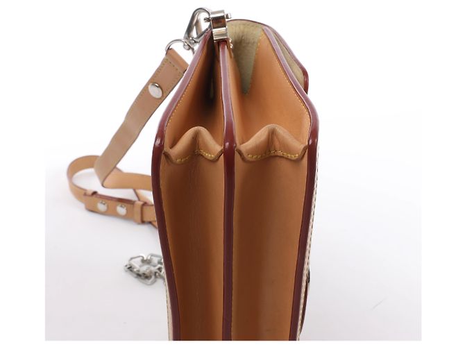 Borsa a tracolla 2Way Louis Vuitton Dauphine MM LV Pop Monogram in marrone M55452 - vista 7