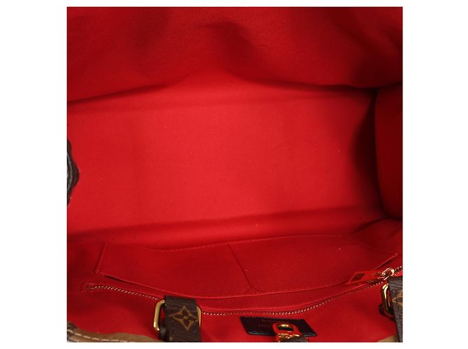 Bolsa 2Way Louis Vuitton OntheGo MM Giant Monogram Reverse em marrom M45039 - vista 10