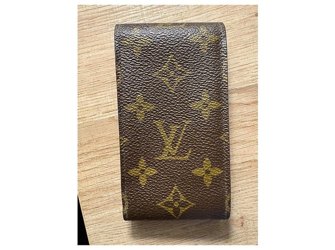 Louis Vuitton Pochette Zigarettenetui Monogram toile braun - Ansicht 2