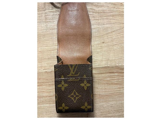 Louis Vuitton Pochette Zigarettenetui Monogram toile braun - Ansicht 4