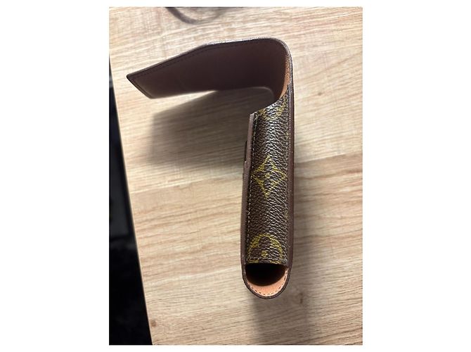 Louis Vuitton Pochette Zigarettenetui Monogram toile braun - Ansicht 5
