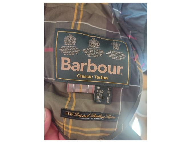 Barbour Quilted Jacket Classic Tartan - view 4