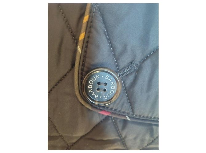 Barbour Quilted Jacket Classic Tartan - view 8